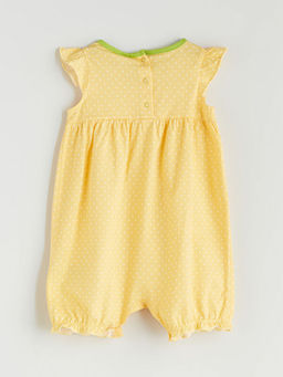 Bisiklet Yaka K?z Bebek F?rf?rl? Tulum