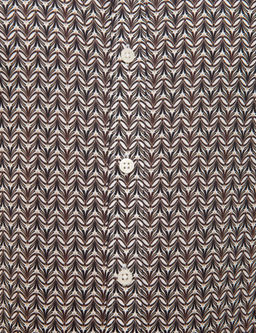 Темно-бордово-красная приталенная рубашка с длинным рукавом - Cacharel фото 5