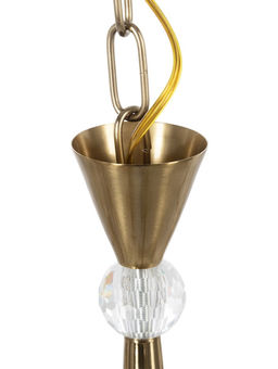 Люстра NH6140/3, 3×60 Вт, E27, цвет медный