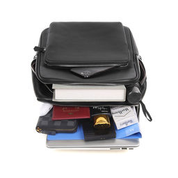 Рюкзак мужской, кожа, MIRONPAN 21663 Черный