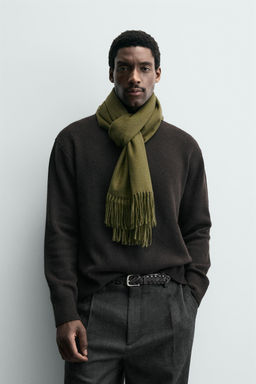 BUFANDA FLECOS / Khaki