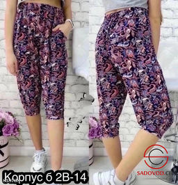 Капри женские с принтом - Bruno фото 3