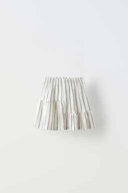 STRIPED TEXTURED TOP AND SKIRT CO-ORD - Zara фото 4