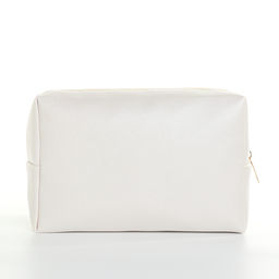 Косметичка дорожная на молнии, цвет белый