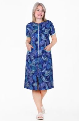 Халат Ламель Х-429А (62-70) кулирка - Лотос фото 7