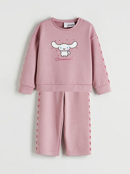 Cinnamoroll Bask?l? K?z ?ocuk E?ofman Tak?m?