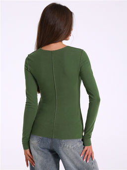 лонгслив 1ЖДЛД4678200 - Апрель фото 2