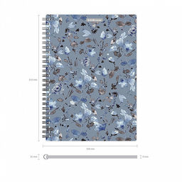 Цена за 2 шт. Тетрадь общая с пластиковой обложкой на спирали ErichKrause Frozen Beauty, А4, 80 листов, клетка  фото 4