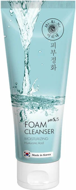 А.Т.Mi-Ri-Ne Д/ЛИЦА Гель-пенка увлажн.думывания рН 5,5 для всех типов кожи лица 100мл туба