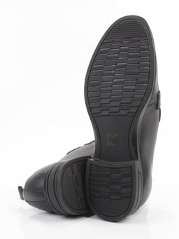 03-PDEB102-1 BLACK Лоферы женские (натуральная кожа)