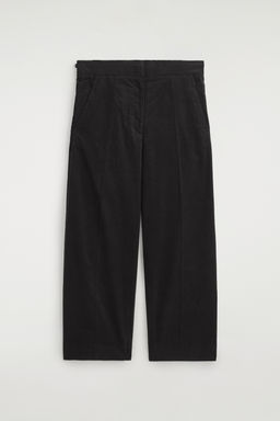PANTALONES CROPPED DE PANA