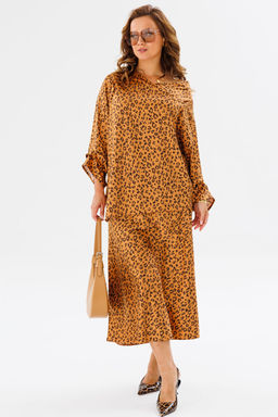 Костюм Anastasia 1158 золото (анималистический принт) фото 6