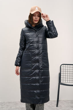 Пальто женское Лара черный - Yollochka фото 6