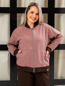 Костюм женский Модный Молочный шоколад М-233К MODAMICA