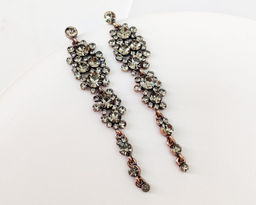 Серьги с чешскими кристаллами - Vel vett фото 2