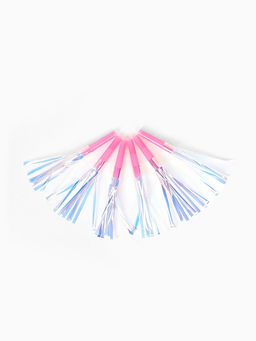 Цена за 3 шт. Карнавальный язычок "Твой день" розовый, набор 5 штук + 1 в подарок