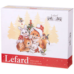 БЛЮДО LEFARD С НОВЫМ ГОДОМ! В ФОРМЕ ЕЛКИ 25Х21Х4 СМ КРАСНОЕ  фото 3