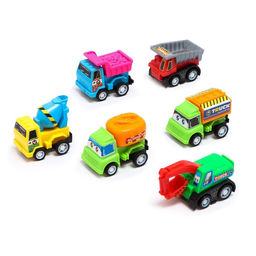 УЦЕНКА (в пакете) Набор инерционных машин «Стройка», 6 шт., МИКС