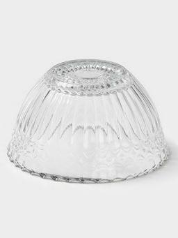 Салатники «Ронда», 350 мл, 37.5×32.5×7 см, на подставке, набор 3 шт., стекло, прозрачный