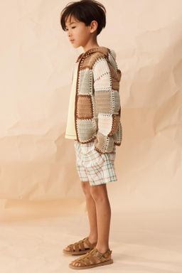 CHAQUETA PUNTO CROCHET CAPUCHA LIMITED EDITION / Multicolor - Zara фото 3