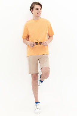 U. S. Polo Assn Мужские бежевые тканые шорты - U.s. polo assn фото 3