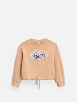 ACOOLA / Джемпер детский для девочек Vlasta_sw бежевый  фото 3