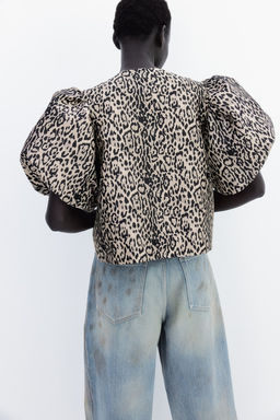 Blusa con mangas globo - H&m фото 10