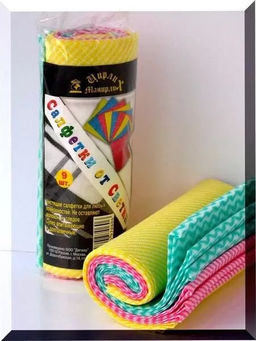 Салфетка рулонная "Салфетки от Светки" 9шт Ардана 0606, 892