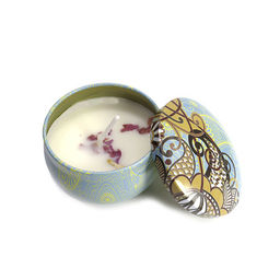 Аромасвеча Вдохновение в баночке Аромат - Фрезия