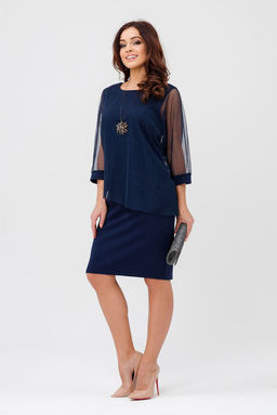 Платье-двойка Манон (48-56) - Serenada фото 4