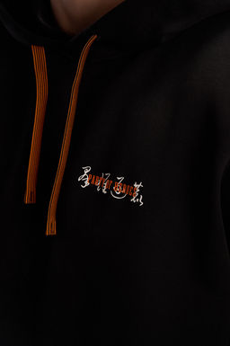 Худи Черный CAMPUS BASKETBALL Sweat Hoodie - Anta фото 9