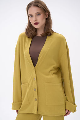 Кардиган Эмили (горчичный) - Эльза фото 11