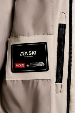 SHORT FAUX FUR HOODED COAT RECCO® TECHNOLOGY SKI COLLECTION - Zara фото 12
