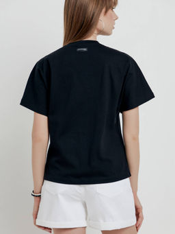 CONTE Футболка из хлопка Аrte de viajar LD 1750 black