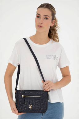 Женская темно-синяя сумка