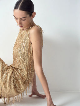 EMKA // Платье мини с пайетками  фото 2