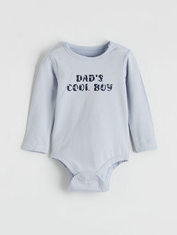 Bask?l? Erkek Bebek ??t??tl? Body ve Pantolon