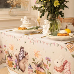 Скатерть Доляна Magical beasts, размер 145?2153 см