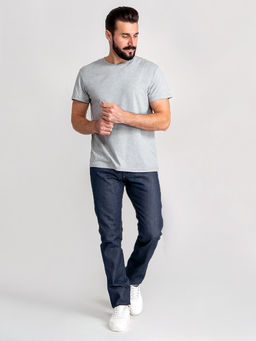 Футболка мужская короткий рукав GREG G146-RM-0001 (св.серый м.)  фото 5