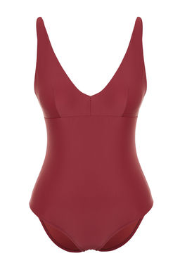 TRENDYOLMILLA Siyah V Yaka Toparlay?c? Regular Mayo TBESS24MA00084 фото 7