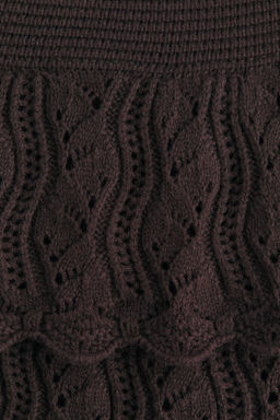 Falda escalonada efecto crochet - H&m фото 4