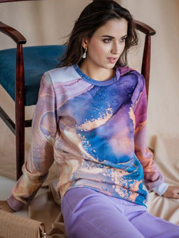 Свитшот с полной запечаткой, джемпер