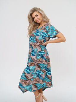 908 Платье "Бежевый"