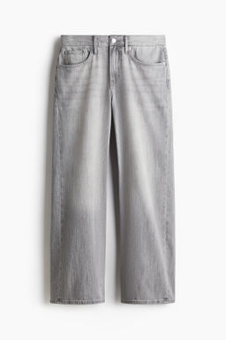 Straight Loose Lightweight Jeans - H&m фото 4