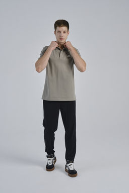 Поло Серо-зеленый - Anta фото 2