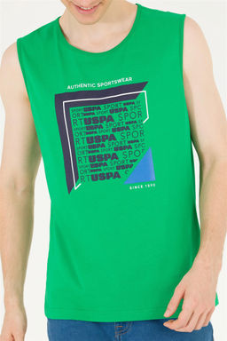 Мужская футболка Apple Green с круглым вырезом - U.s. polo assn фото 13