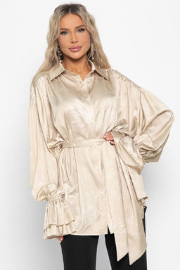 Блуза Присцилла (бежевая) Б14951-5М