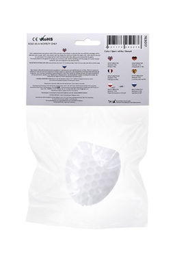 Мастурбатор A-Toys Pufl, ТРЕ, белый, 6 см, 2,7 см - Toyfa фото 7