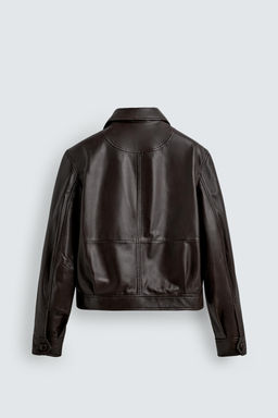 LEATHER JACKET HARRY LAMBERT FOR ZARA X DISNEY  фото 9