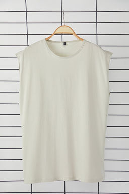 TRENDYOL MAN Siyah Basic Regular/Normal Kesim %100 Pamuk Kolsuz Atlet/T-Shirt TMNSS20AL0067 - Trendyolmilla фото 7